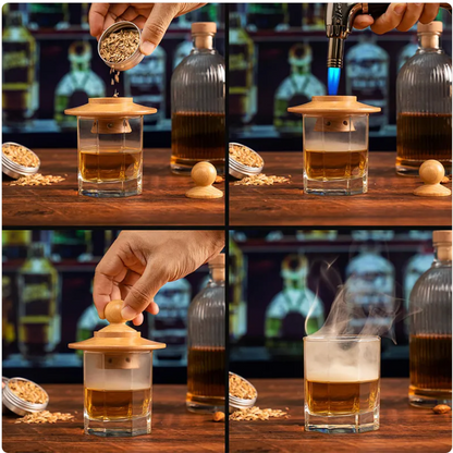 Smokecraft™ Cocktail Smoker Kit — Smoke Infuser for Whiskey, Bourbon & Cocktails