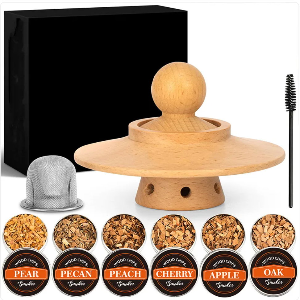 Smokecraft™ Cocktail Smoker Kit — Smoke Infuser for Whiskey, Bourbon & Cocktails
