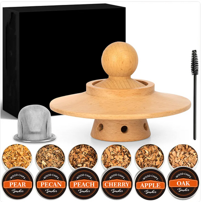 Smokecraft™ Cocktail Smoker Kit — Smoke Infuser for Whiskey, Bourbon & Cocktails