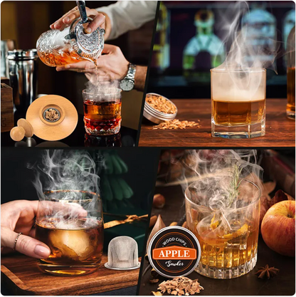 Smokecraft™ Cocktail Smoker Kit — Smoke Infuser for Whiskey, Bourbon & Cocktails